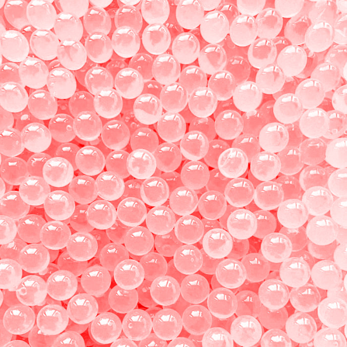 Gelq Ingredients POPPING BOBA PINK LYCHEE BUBBLE TEA PEARLS